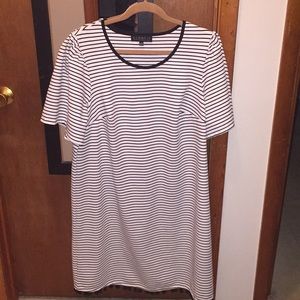 Eloquii striped dress